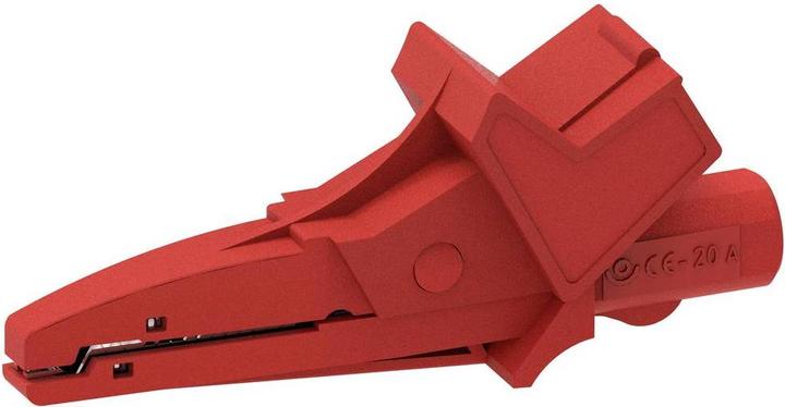 Actual product image Electro PJP 5004/LM-IEC-CD1-R Alligator clip Red Clamping range max.: 13 mm length:
