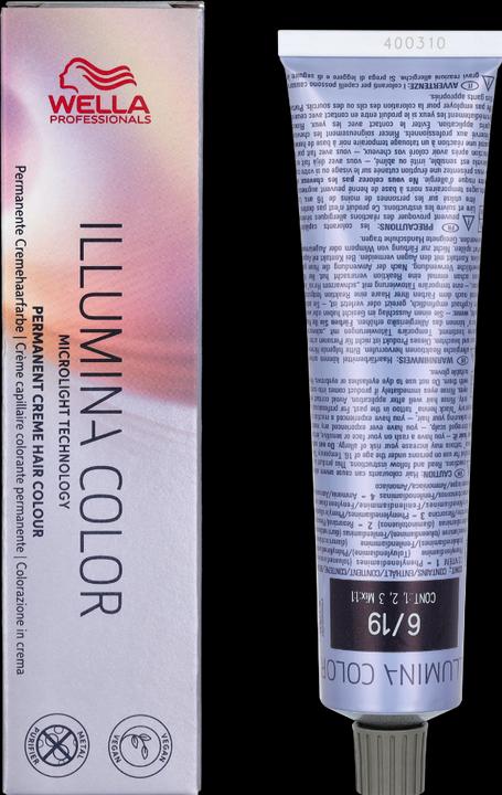 Actual product image Wella Illumina Color (6/19 dark blond ash-cendré)