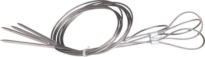 All'Grill Flexible barbecue skewer set of 4 (shashlik wire/barbecue wire)