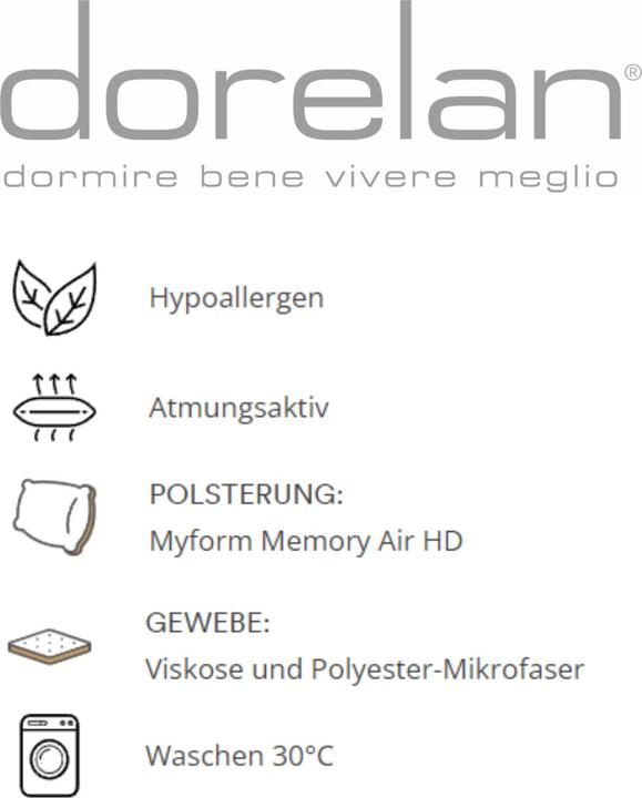 Produktbild Dorelan MyForm Kissen (68 x 40 x 13 cm)