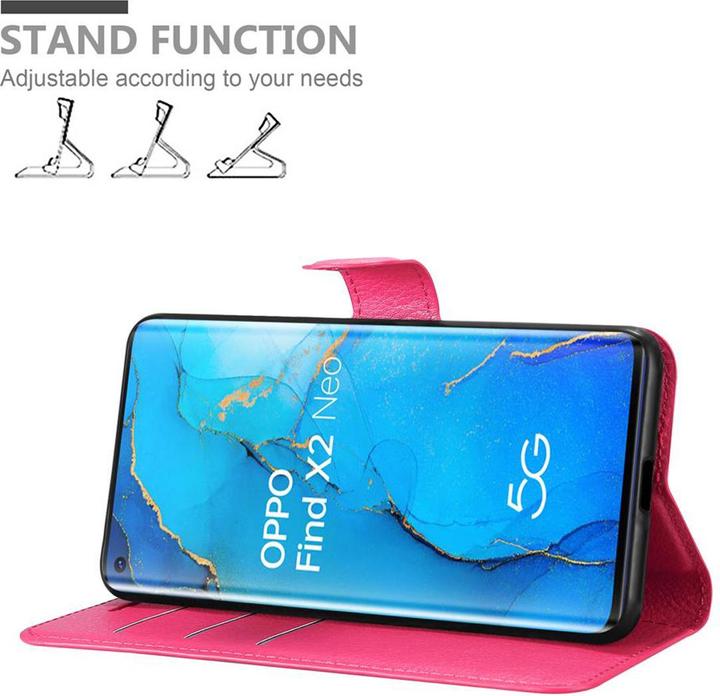 Image du produit Cadorabo Book avec fonction stand Cover (Oppo Find X2 Neo)