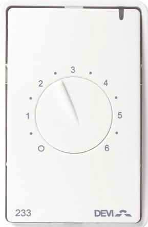 Produktbild Danfoss DEVIreg 233 termostat med gulvføler