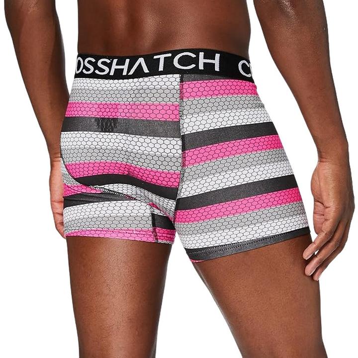Image du produit Crosshatch - Boxers CRYSTALINE - Homme (XL, Lot de 3)
