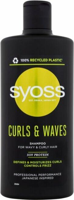 Produktbild Syoss Curls & Waves (440 ml, Flüssiges Shampoo)