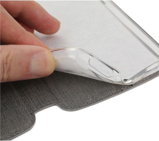 Image du produit MU Classic Pochette de couverture de livre en cuir (HTC Desire 19+)