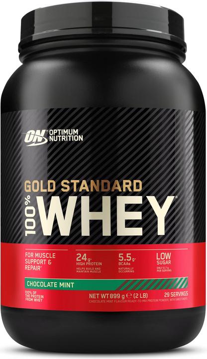 Actual product image Optimum Nutrition Gold Standard 100% Whey (Chocolate Mint, 1 pcs., 899 g)