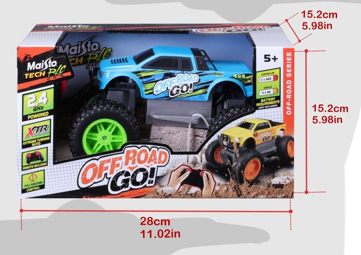 Produktbild Bauer MAISTO TECH gesteuertes Automodell Off Road Go, 21cm, 82759