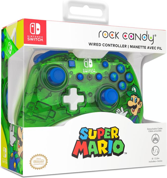 Produktbild PDP Rock Candy - Luigi Time (Switch OLED, Switch Lite, Switch)