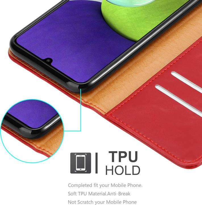 Image du produit Cadorabo Pochette Luxury Book (Samsung Galaxy M22, Samsung Galaxy A22, Samsung Galaxy A32)