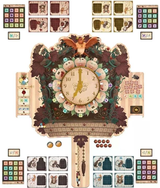 Actual product image Plaid Hat Games PHGD0038 - The Hour of the Mouse, board game, for 1-4 players, from 10 years (DE edition) (German)