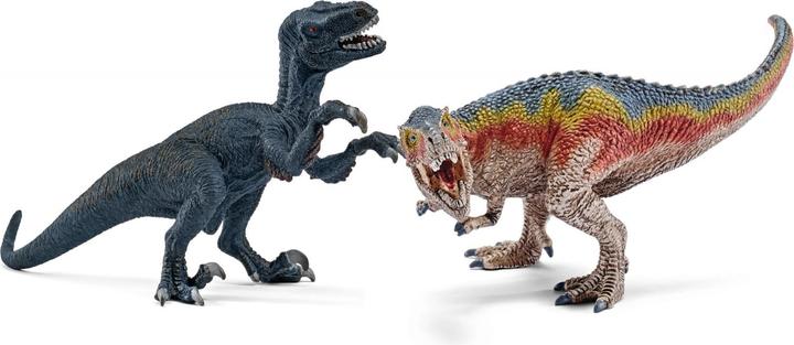 Produktbild Schleich T-Rex und Velociraptor klein
