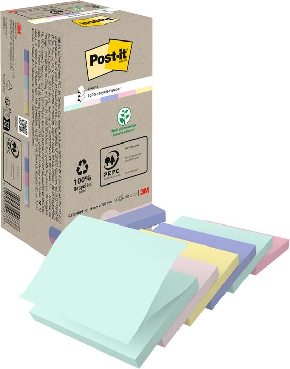 Immagine prodotto Post-it Recycling Notes (76 x 76 mm)