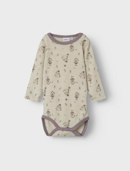 Actual product image Name it Merino wool romper (68)