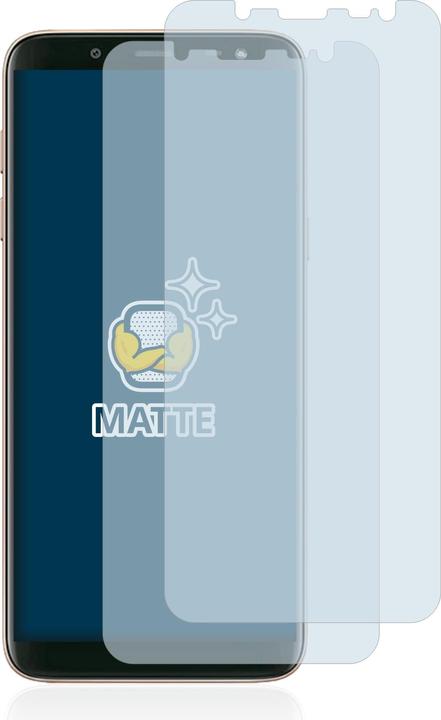 Actual product image BROTECT Anti-glare screen protector matt (2 Piece, Samsung Galaxy J6 (2018))