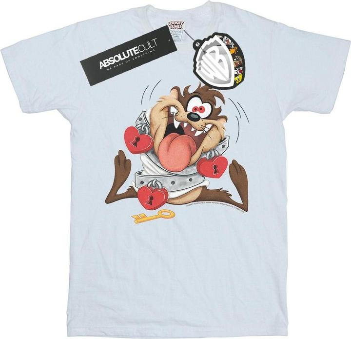 Immagine prodotto Looney Tunes Taz Valentine's Day Madly In Love Maglietta Uomo (XL)