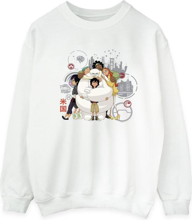 Image du produit Disney - Sweat BIG HERO BAYMAX GROUP HUG - Homme (L)