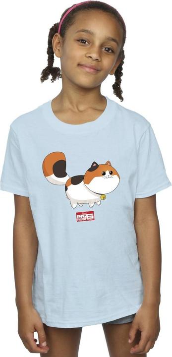 Immagine prodotto Disney Big Hero 6 Baymax Kitten Pose Maglietta Ragazze (140, 146)