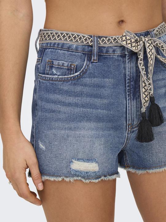 Produktbild JdY JDYBEATE Hohe Taille Skinny Fit Jeans-Shorts Jeans-Shorts (L)
