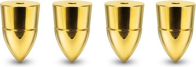 Produktbild Dynavox SubWatt Geräte und Boxenfüsse 4er Set Messing (Audio Switch)