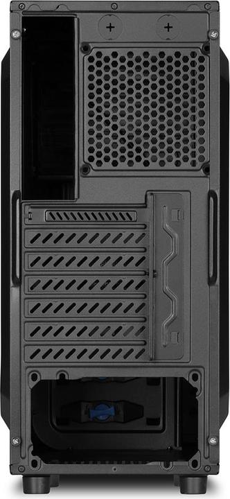 Actual product image Sharkoon VS4-V - Midi Tower - PC - Black - ATX - Micro-ATX - Mini-ITX - 16 cm - 38.5 cm (ATX)
