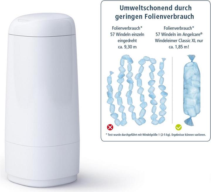 Actual product image Angelcare Diaper Pail Dress Up XL (1 x)