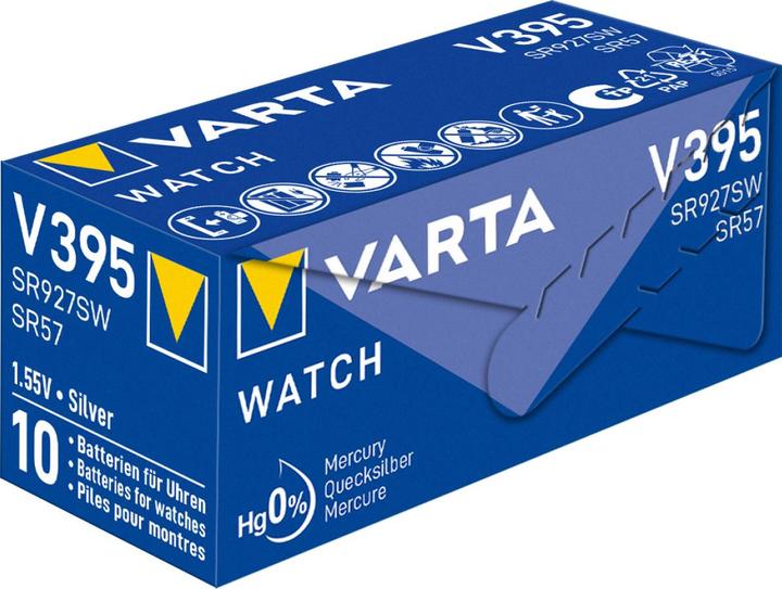 Image du produit Varta V 395 (1 pcs, SR57, 42 mAh)