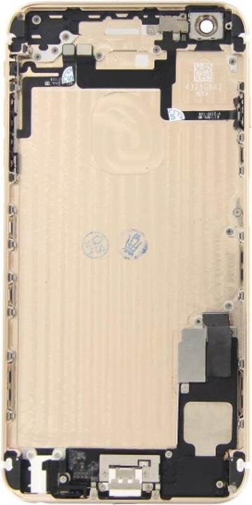 Produktbild OEM Ersatz iPhone 6 Plus Rückseite komplett Set Gold (Apple iPhone 6 Plus)