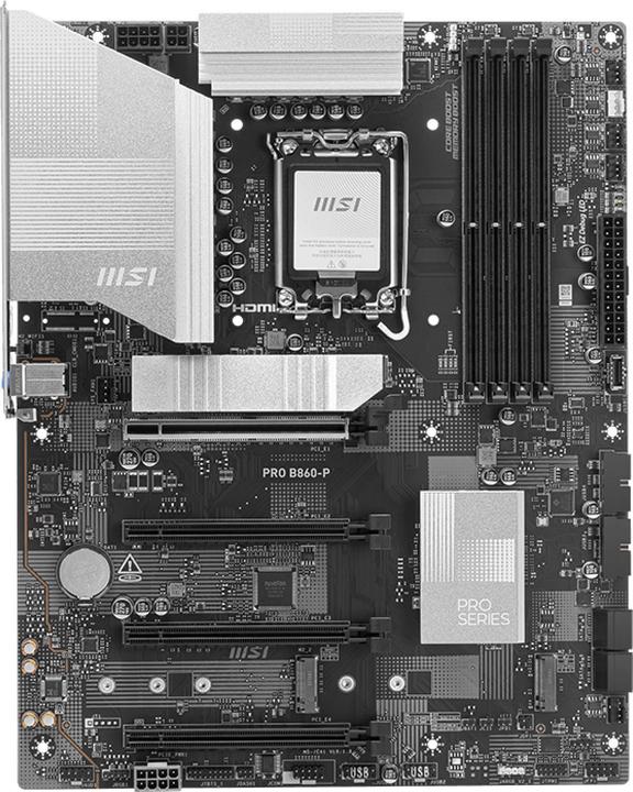 Produktbild MSI PRO B860-P (LGA 1851, Intel B860, ATX)