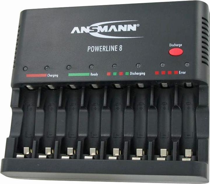 Produktbild Ansmann Ladegerät Powerline 8 für 1-8 AA / AAA Akkus (AA, AAA)