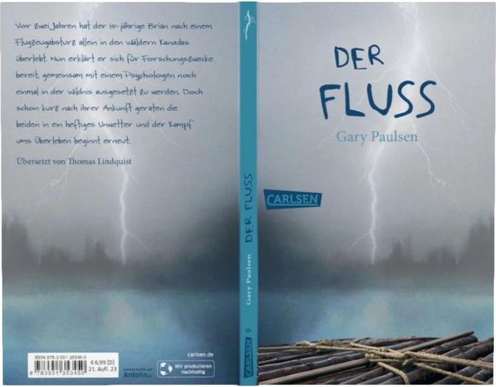 Actual product image The river (Gary Paulsen, German)