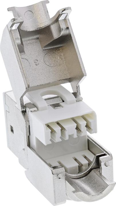Actual product image InLine Pack of 8 Keystone RJ45 Socket