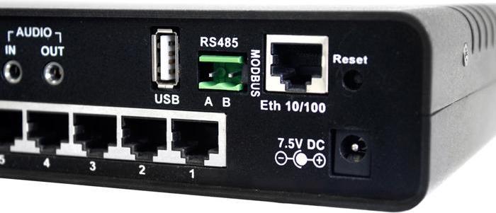 Actual product image AKCP securityProbe 5ESVA, 8 ports, 20 I/O