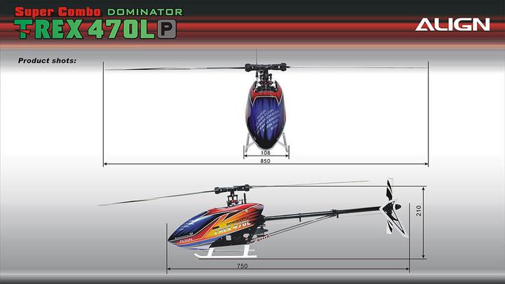 Produktbild Align T-REX 470LP Dominator