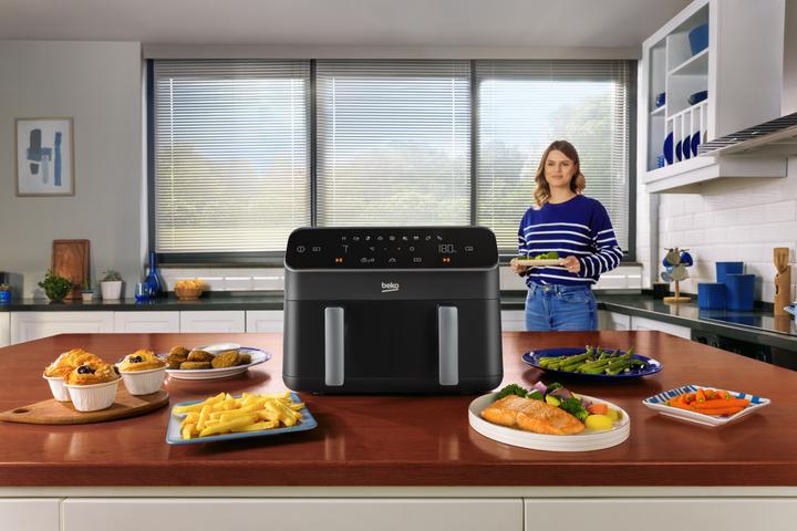 Actual product image Beko FRL5388B ExpertFry Dual Zone Air Fryer