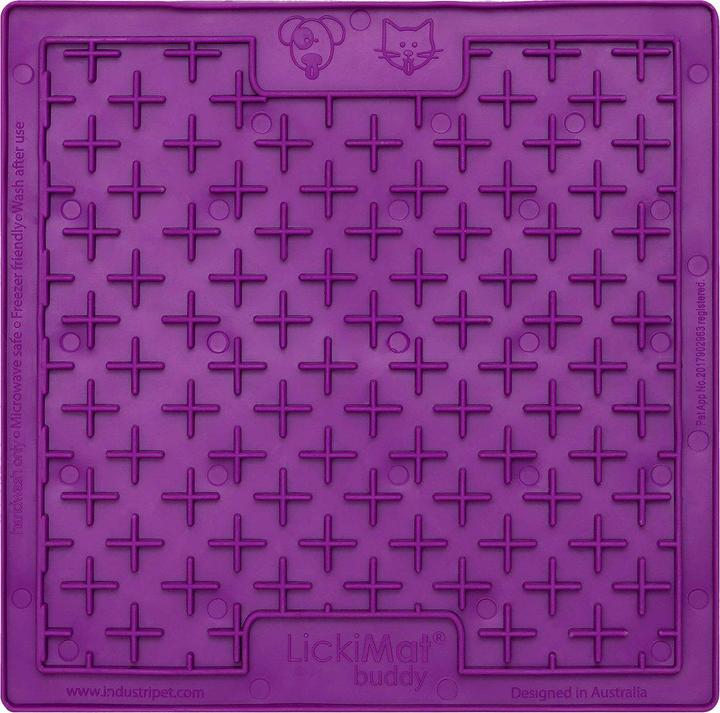 Image du produit LickiMat LICKI MAT - Cat Buddy Purple 20X20 - (785.5354)