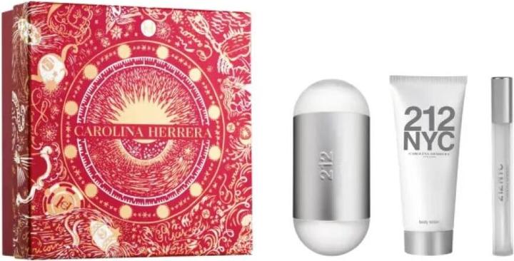 Produktbild Carolina Herrera 212 Nyc EdT 100ml Set 3 Artikel Christmas 2023 (Eau de Toilette, 100 ml)