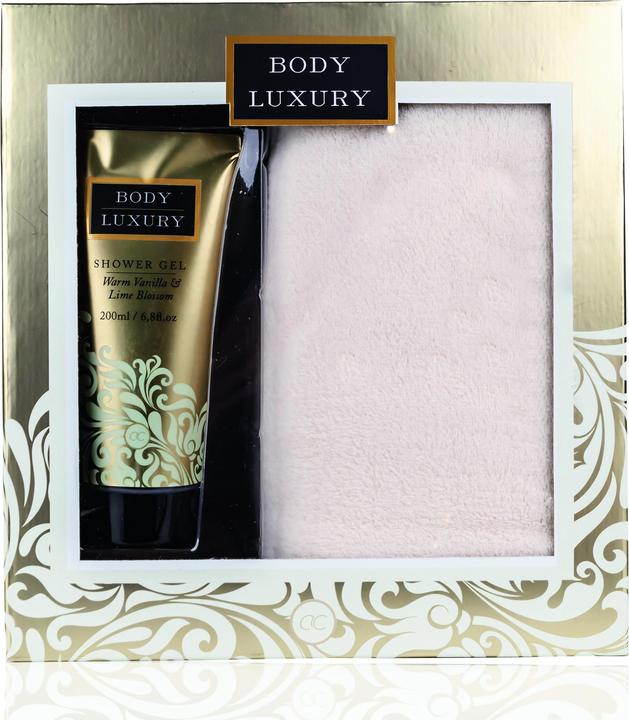 Image du produit Accentra Body Luxury sortie de bain + gel douche 200 ml OS (Set soin du corps)
