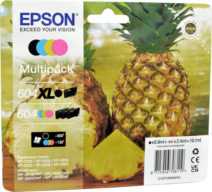 Epson 604XL/604 Multipack (C, M, Y, BK)