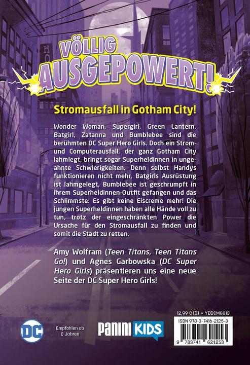 Image du produit Panini DC Super Hero Girls: Völlig ausgepowert (Allemand, Agnes Garbowska, Amy Wolfram, 2021)
