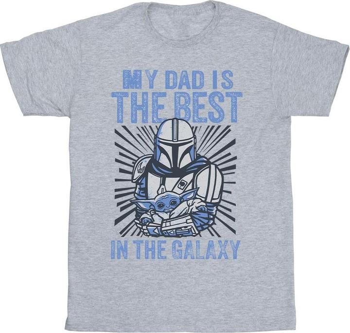 Star Wars Mandalorian Best Dad TShirt Jungen