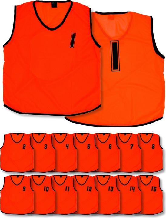 Image du produit Precision Chasuble en maille numérotés de 1 à 15 enfant
