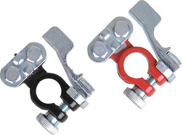 Immagine prodotto ProPlus Set di connettori rapidi per batteria (+) e (-) rosso/nero in blister