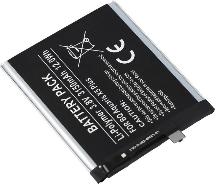 Immagine prodotto AccuCell Batteria BQ Aquaris X5 Plus, 3200