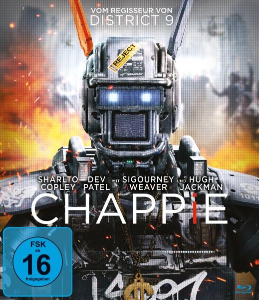 Produktbild Chappie (Blu-ray, 2015, Arabisch, Deutsch, Englisch, Französisch, Hindi, Niederländisch, Polnisch, Türkisch)