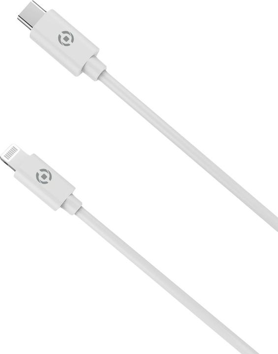Actual product image Celly Lightning to UBS-C white 1m (1 m, USB 3.2 Gen 2)