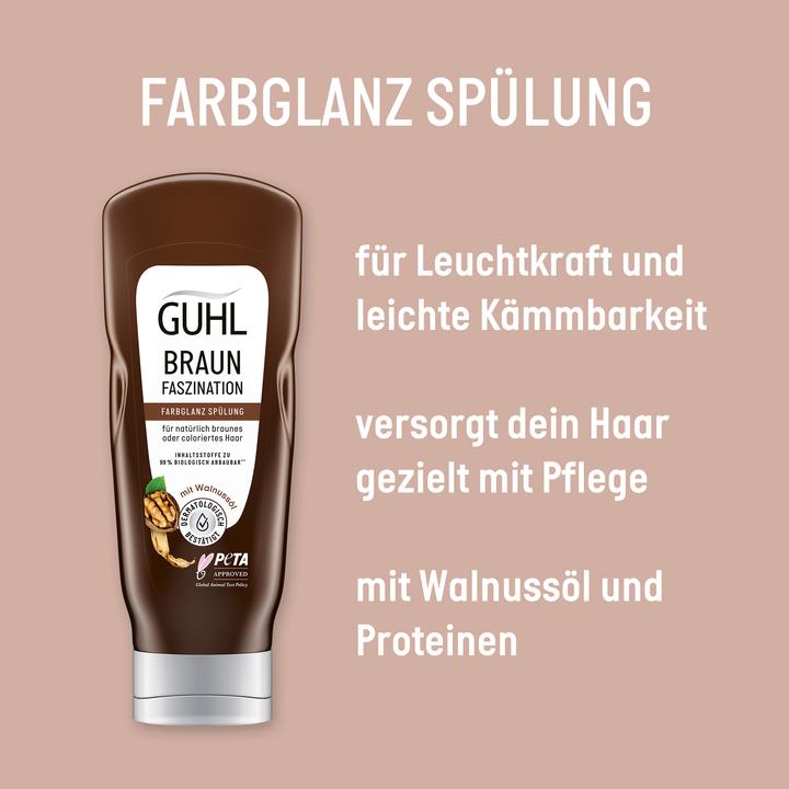 Immagine prodotto Guhl - BRAUN FASZINATION Balsamo Lucentezza Colore (200 ml)