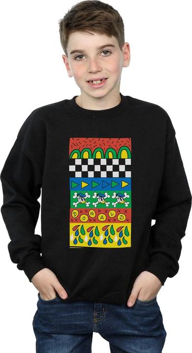 Immagine prodotto Disney Donald Duck Vintage Pattern Felpa Ragazzi (140, 146)