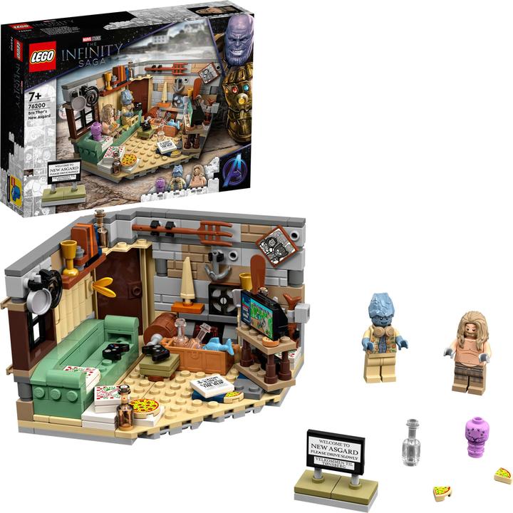 Actual product image LEGO Bro Thor's new Asgard (76200, LEGO Rare Sets, LEGO Marvel)