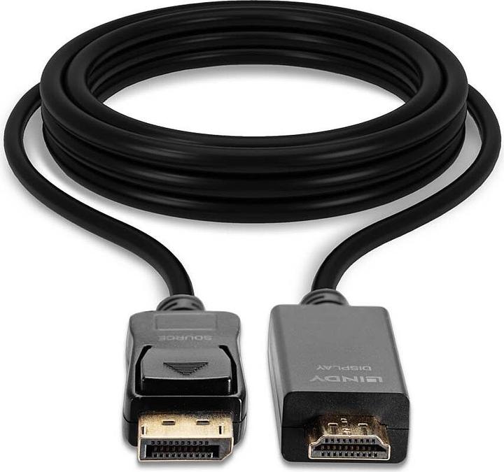 Immagine prodotto Lindy DisplayPort — HDMI (Typ A) (5 m, DisplayPort, HDMI)