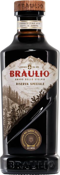 Image du produit Braulio Riserva Amaro Alpino Valtellina Amer aux herbes (18 ans, 24.70 %, Italie, 1 x 70 cl, Amer)